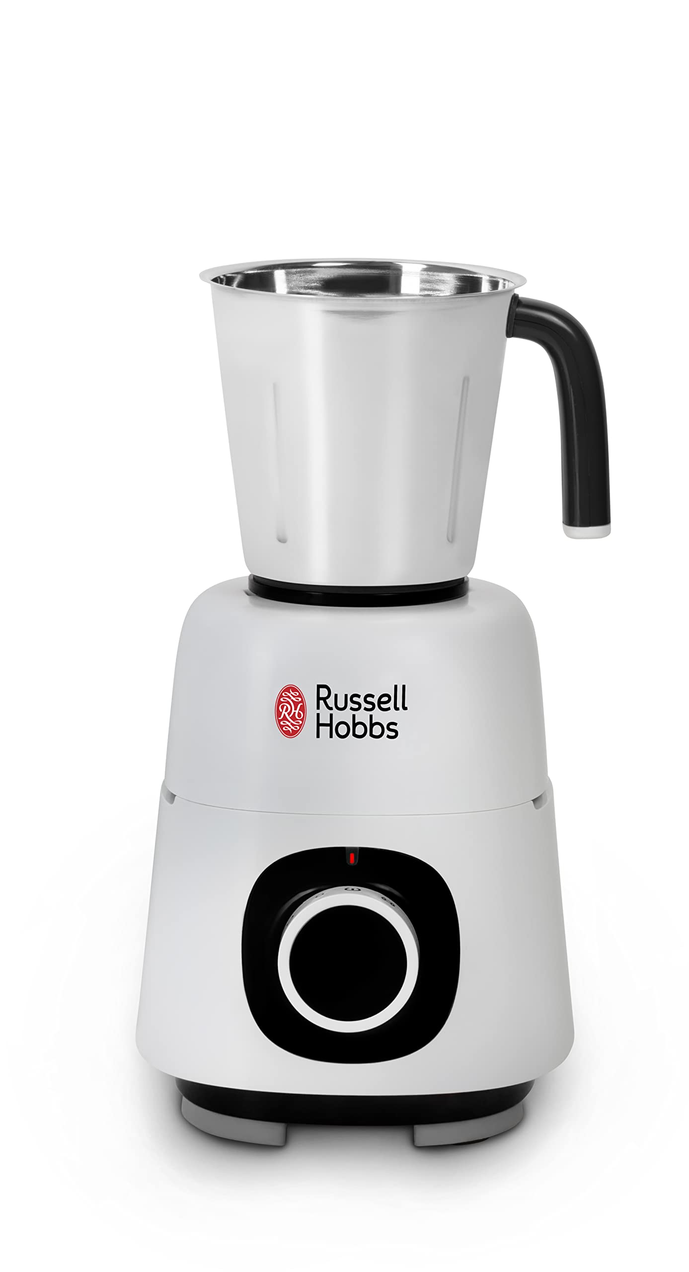 Russell Hobbs 3-in-1 Mixer Grinder Supreme 750W Multifunctional Grinder with St. Steel Jars & Blades مطحنة وخلاط متعدد الوظائف 3 في 1 بقدرة 750 واط من راسل هوبز Russell Hobbs 3-in-1 Mixer Grinder Supreme 750W Multifunctional Grinder with St. Steel Jars & Blades مطحنة وخلاط متعدد الوظائف 3 في 1 بقدرة 750 واط من راسل هوبز